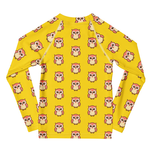 COC Kids Rash Guard Yellow