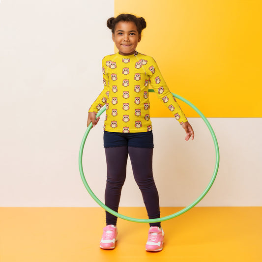 COC Kids Rash Guard Yellow